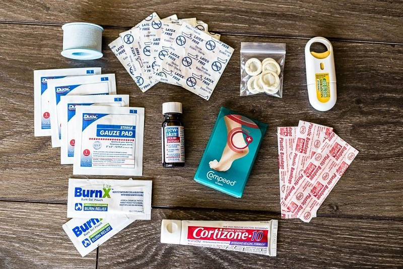 Kit di pronto soccorso per le vacanze