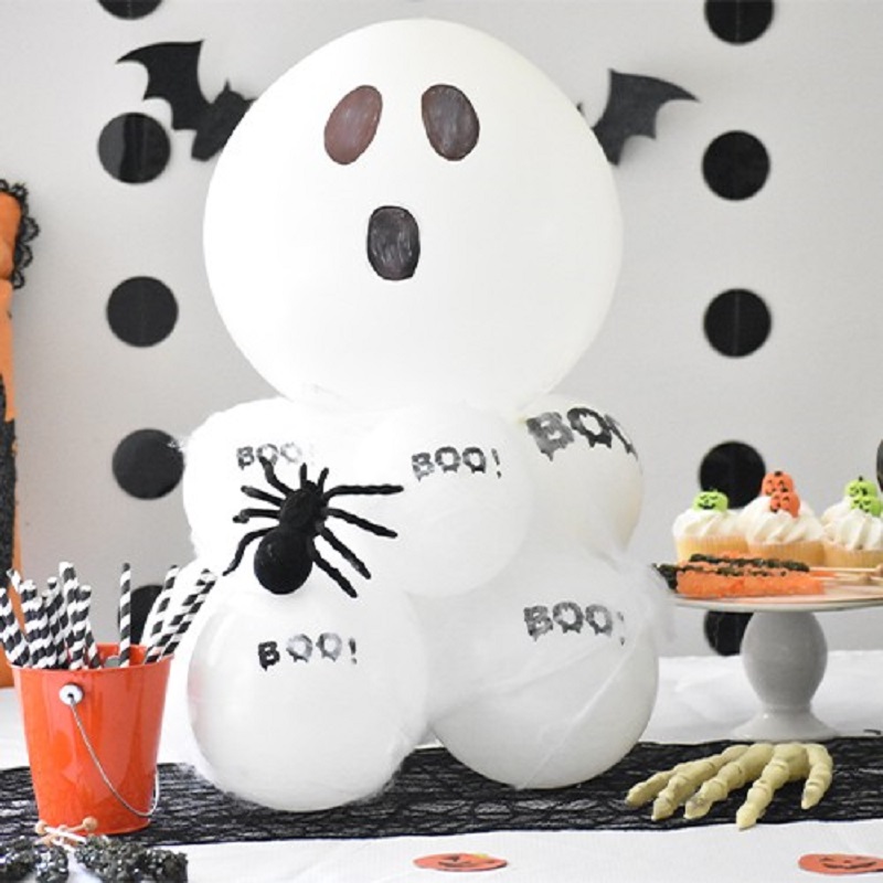 Globos - decoraciones de Halloween baratas