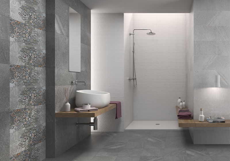 Baño gris y blanco: tranquilidad y minimalismo en el hogar