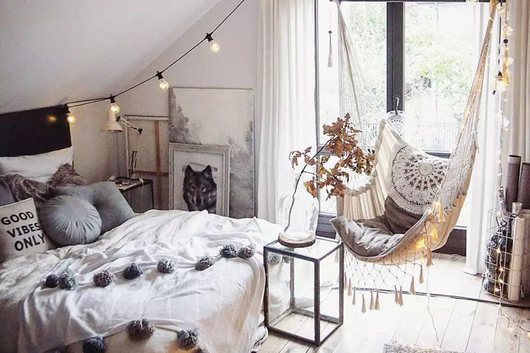 Boho chic bedroom - how to design it?