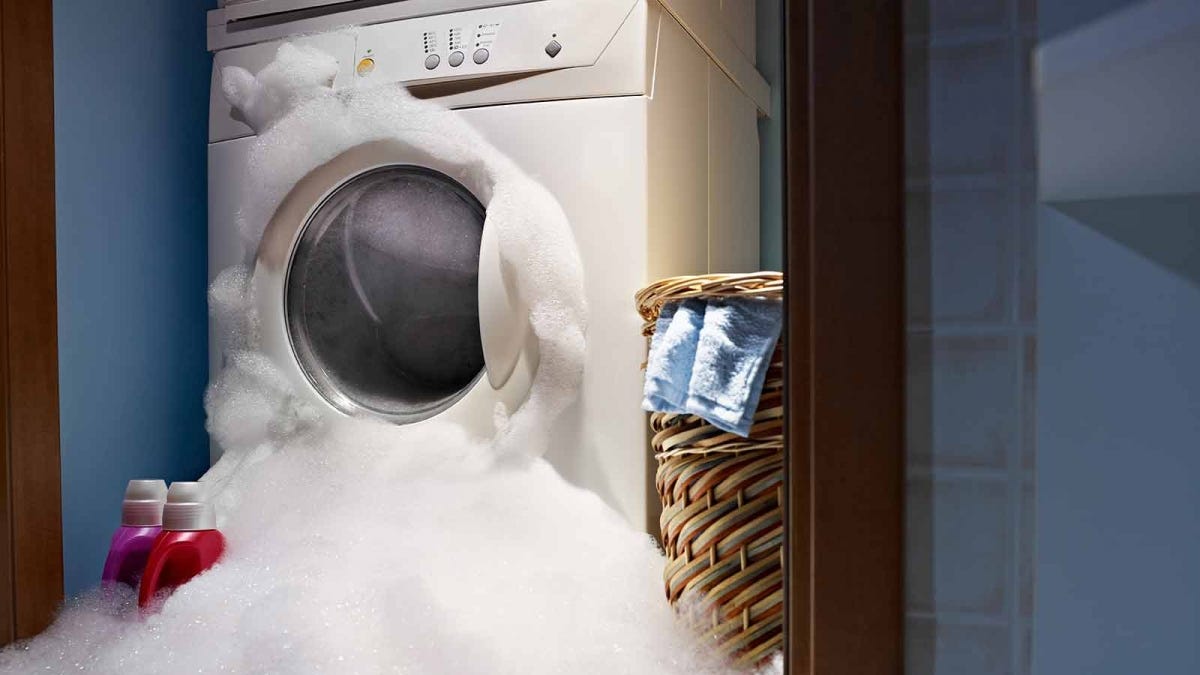 What happens if the washing machine is not cleaned regularly?