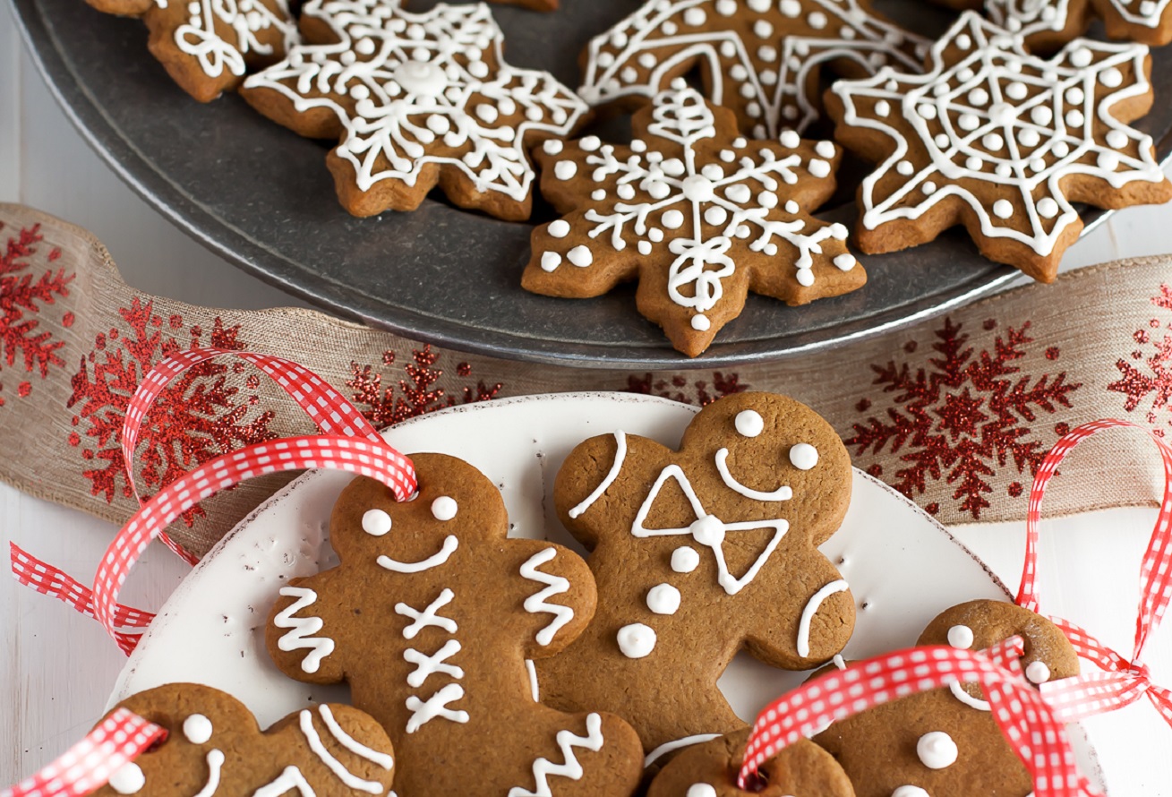 Weihnachtsplätzchen Ideen - 25 Lebkuchenmann Dekorationsideen