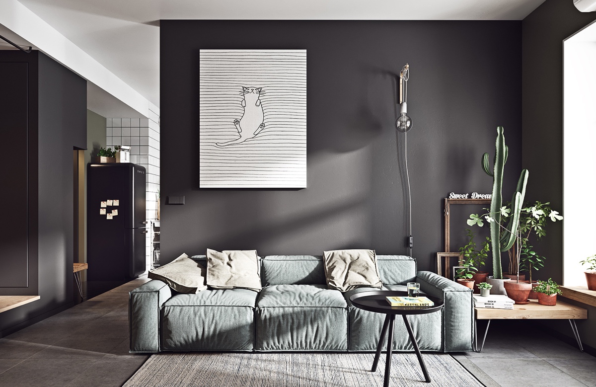 Graphite Color in Interior Design - Learn How to Use Graphite Grey