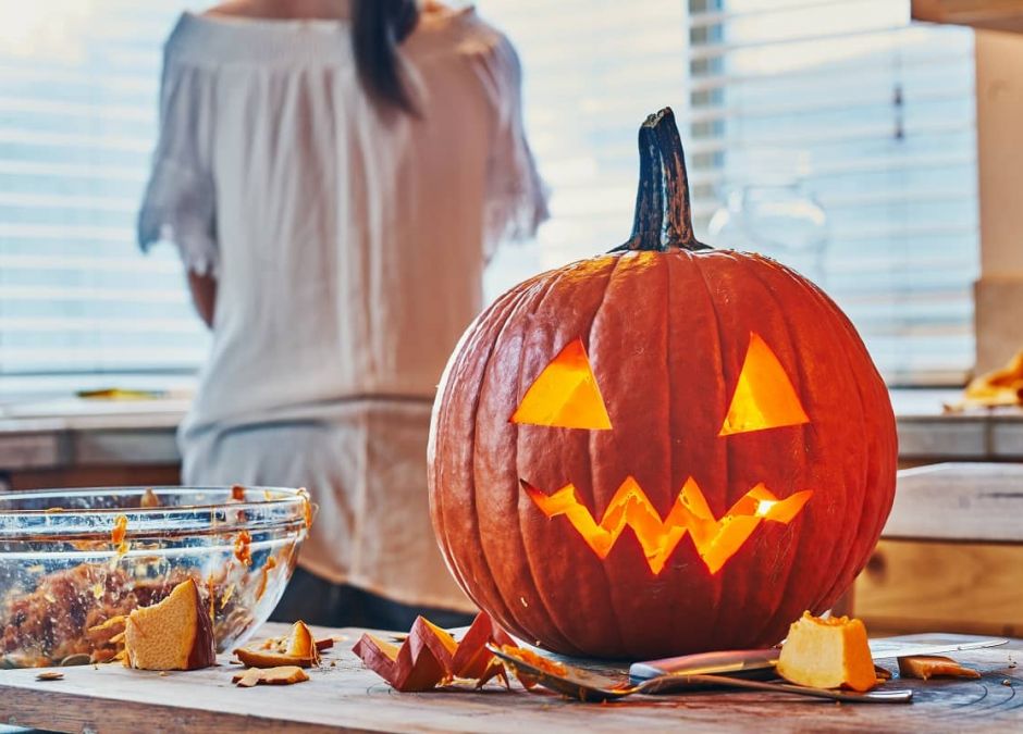 Decorazioni di Halloween - pumkins