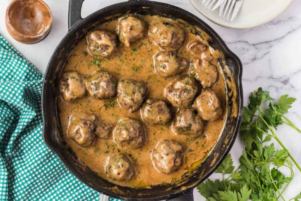 Comida tradicional de Pascua: albóndigas suecas