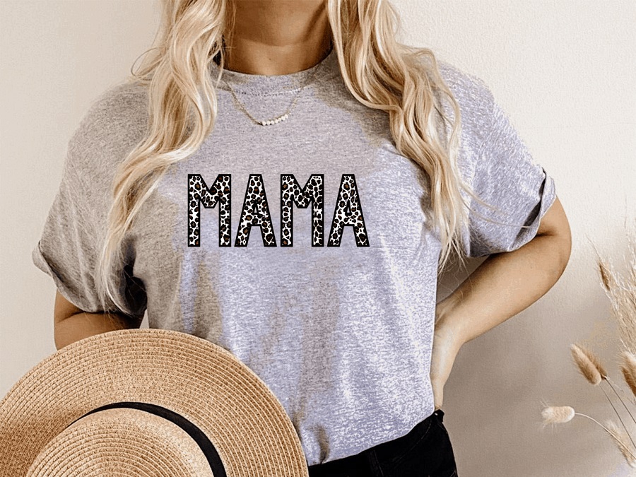 Una camiseta con estampado para el Día de la Madre