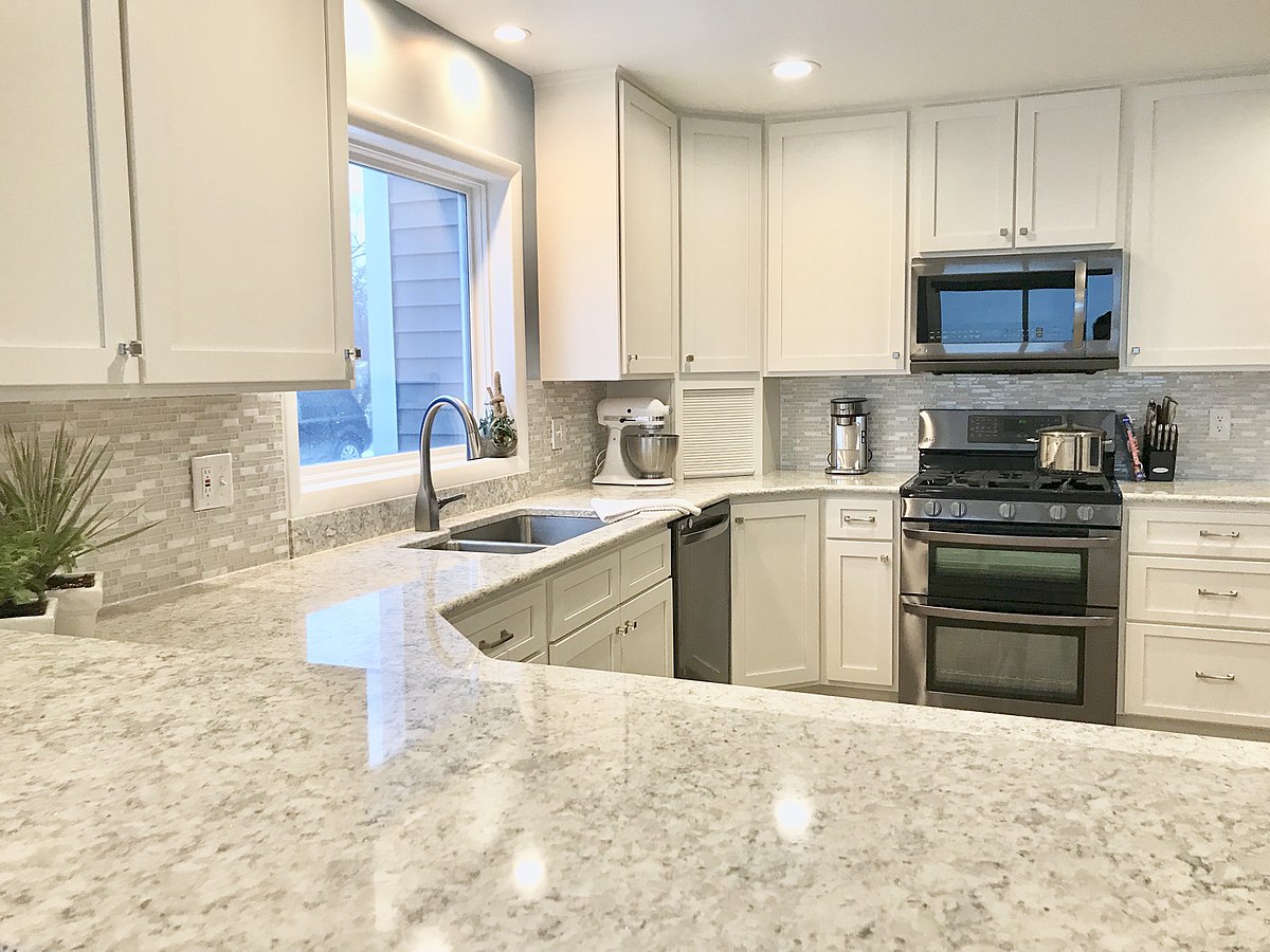 Scandinavian kitchen in grey