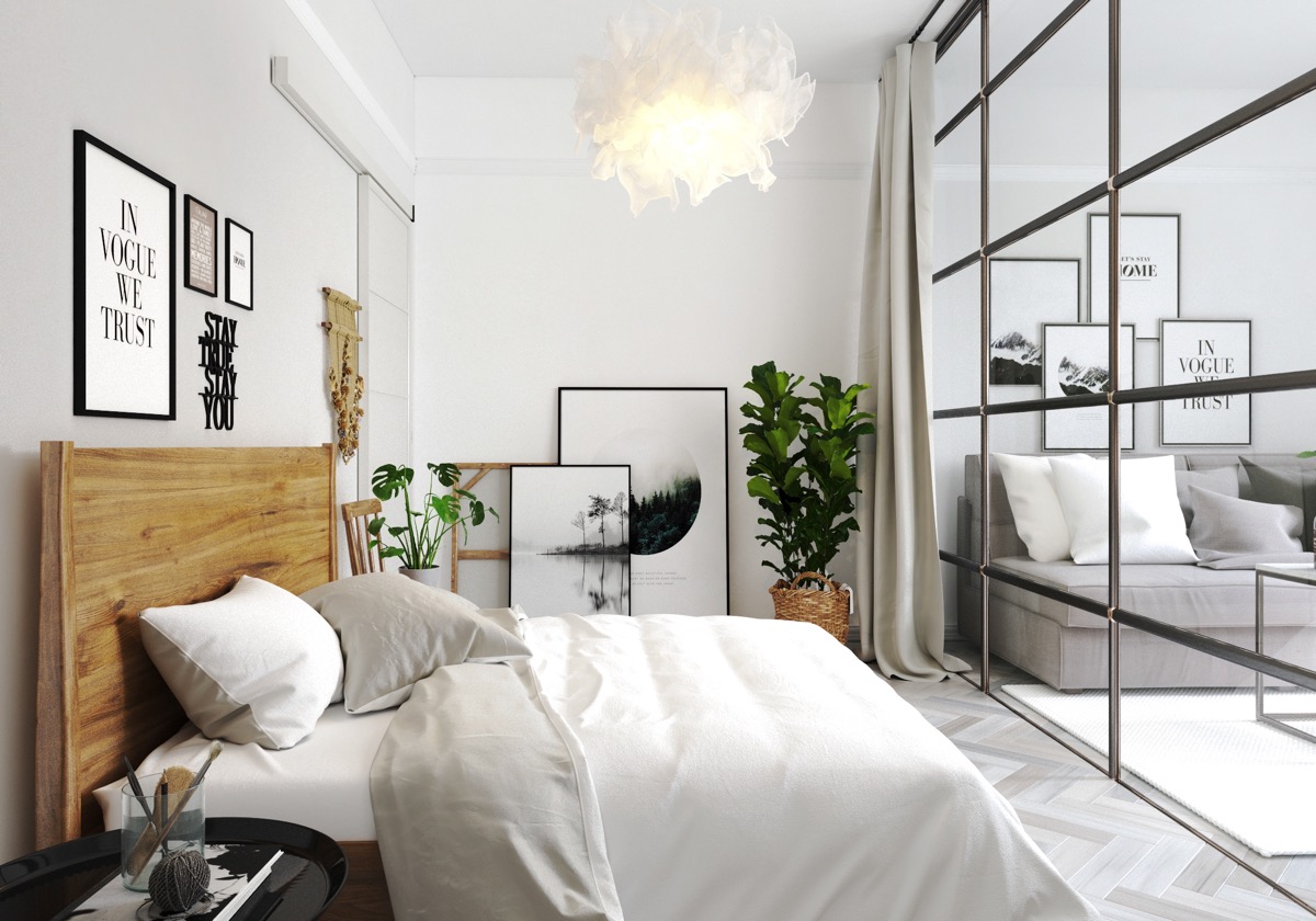 Ideas para el dormitorio de un apartamento moderno - elige decoraciones inusuales