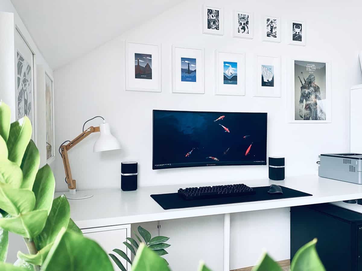 Sala da gioco - minimalismo moderno