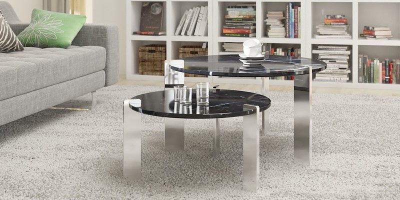 Charcoal grey coffee tables