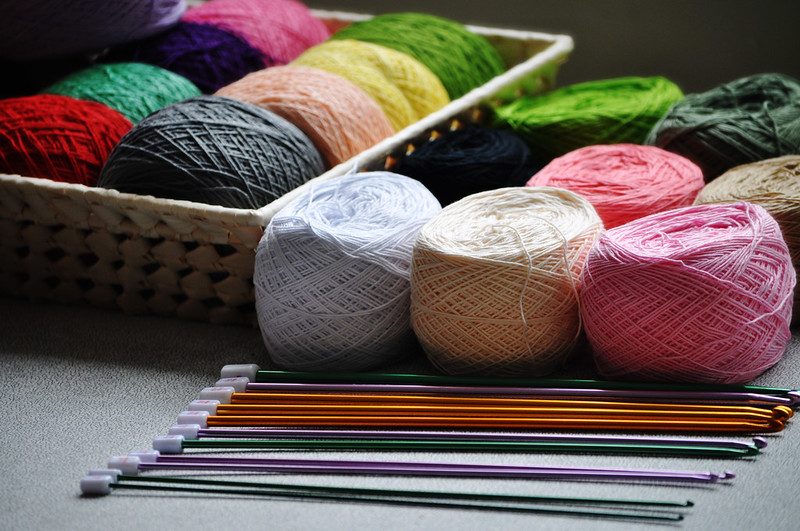 Un kit de crochet - un cadeau de Noël créatif pour grand-mère