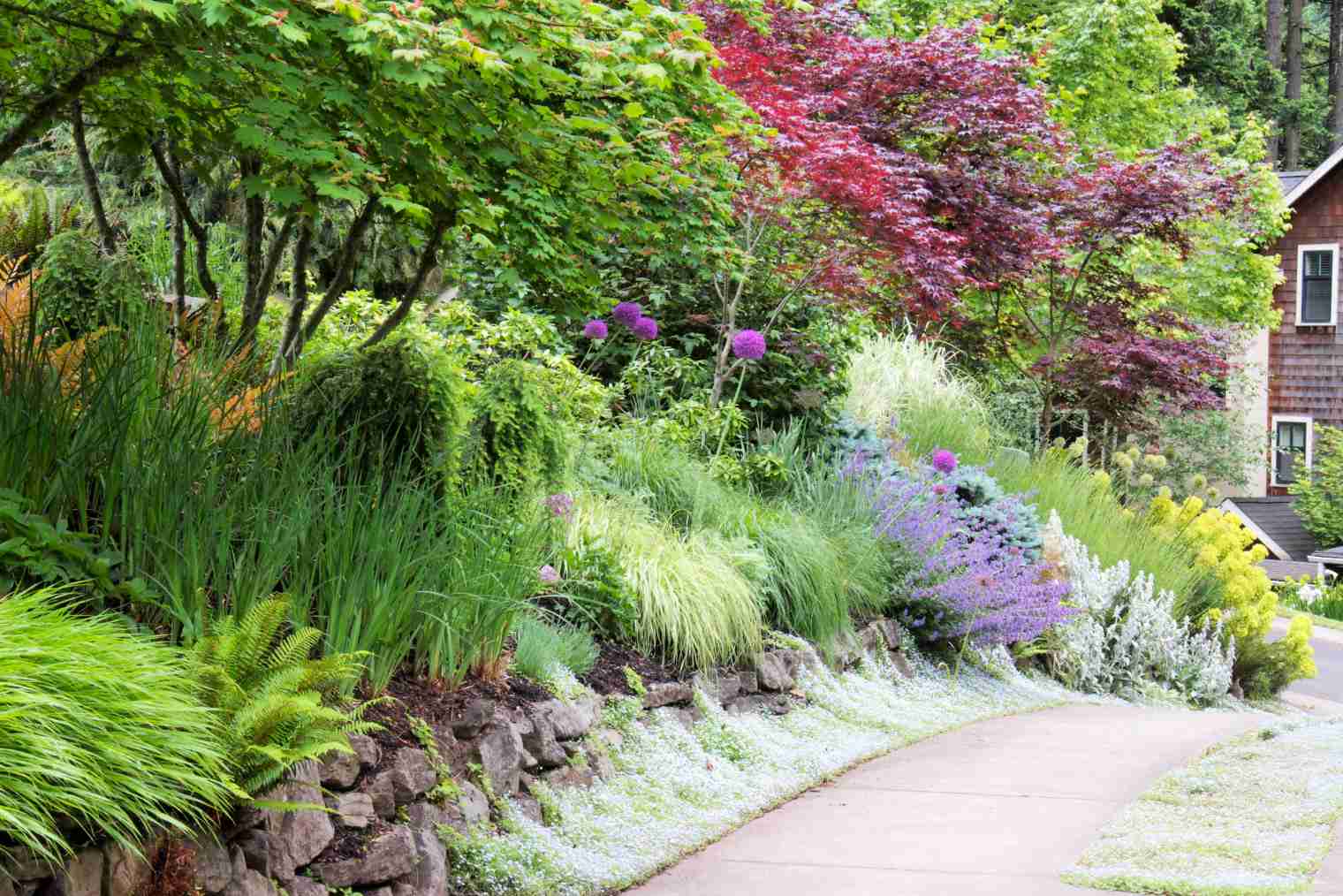 Quali sono le caratteristiche del giardino inglese?