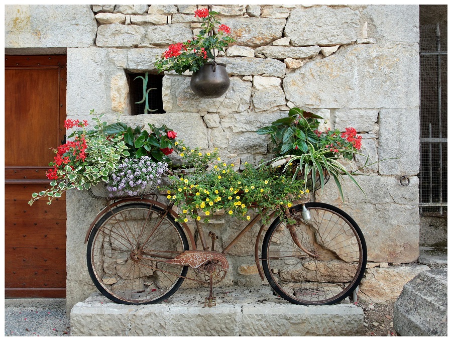 Un giardino francese pieno di ricordi del passato