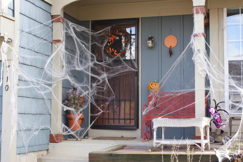 Decoración de Halloween - decoraciones de entrada