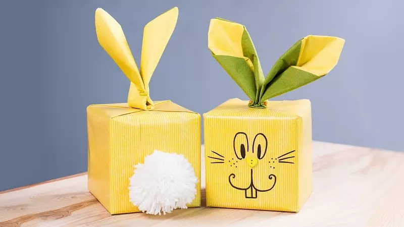 Ideas para envolver regalos de Pascua