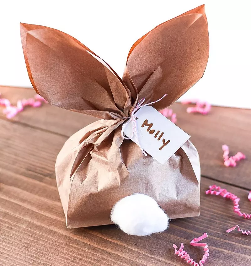 Confezione regalo divertente - Coniglietto di Pasqua