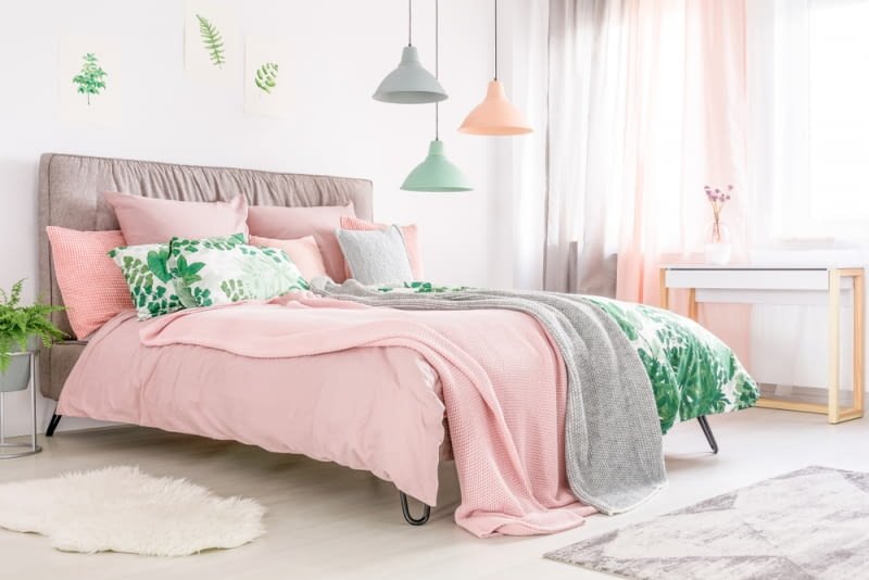 Chambre pastel