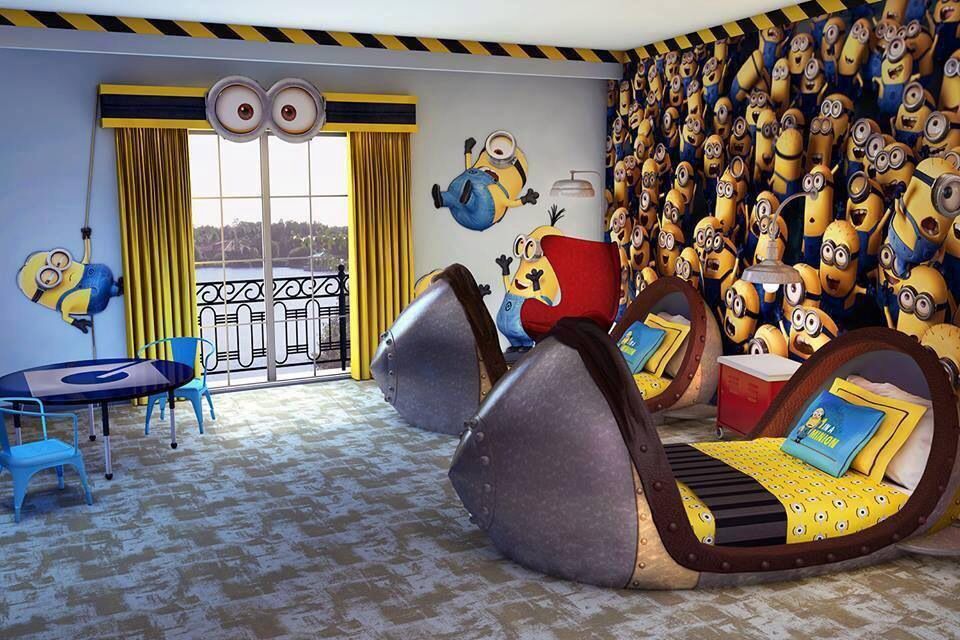 Ideas para la habitación de los niños MinionsIdeas para la habitación de los niños Minions