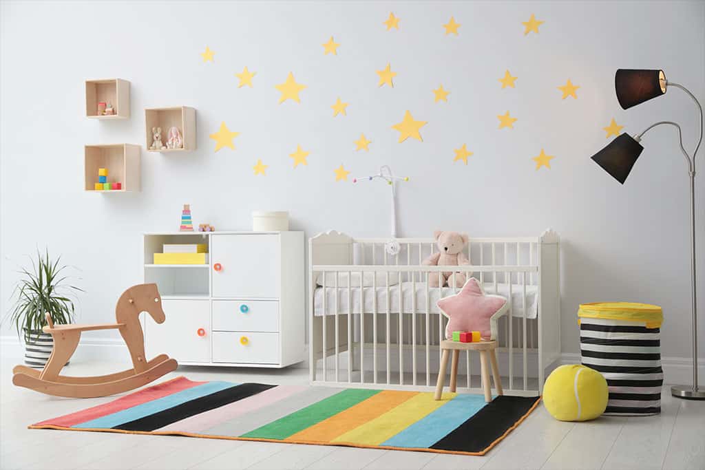 Décoration de la chambre d'enfant - couleurs