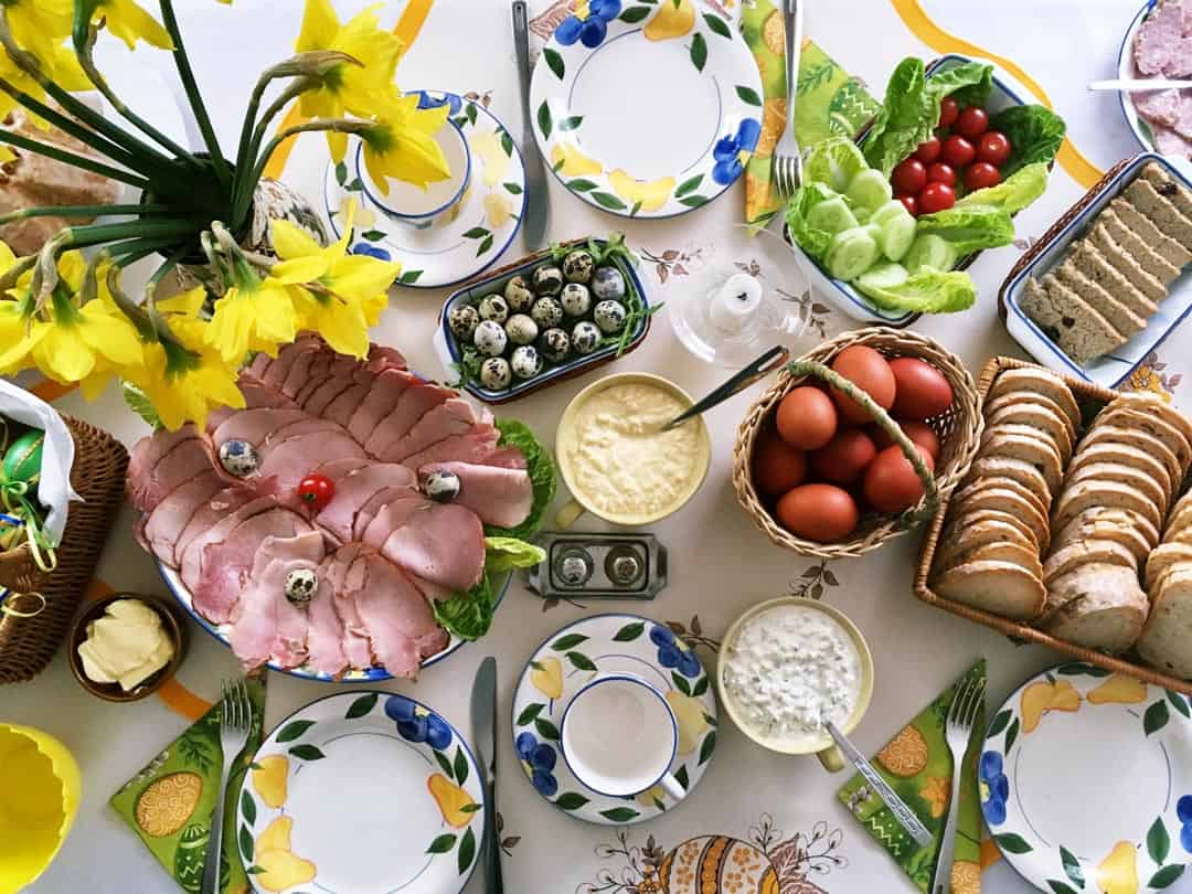 Menu tradizionale di Pasqua in Polonia