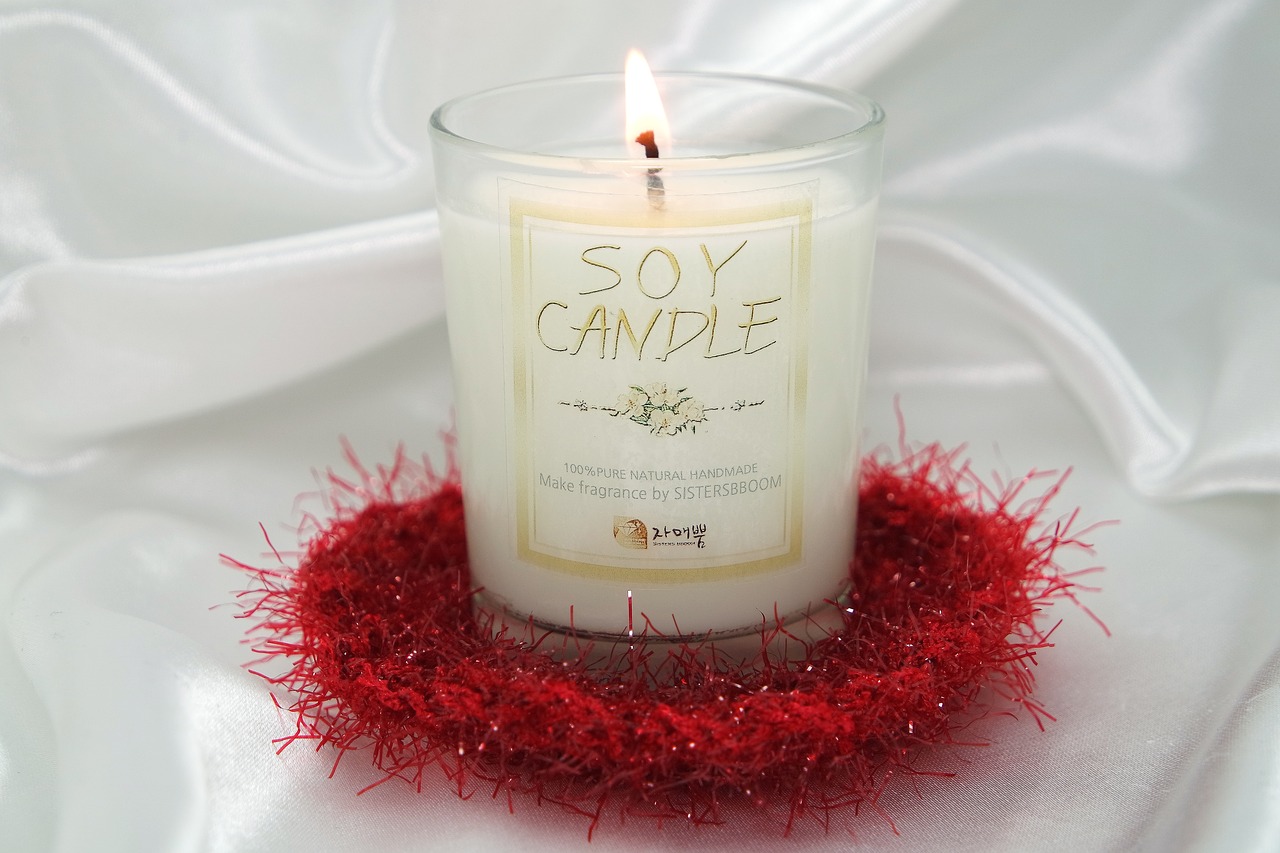 Un regalo di Natale rilassante per la mamma - candele profumate