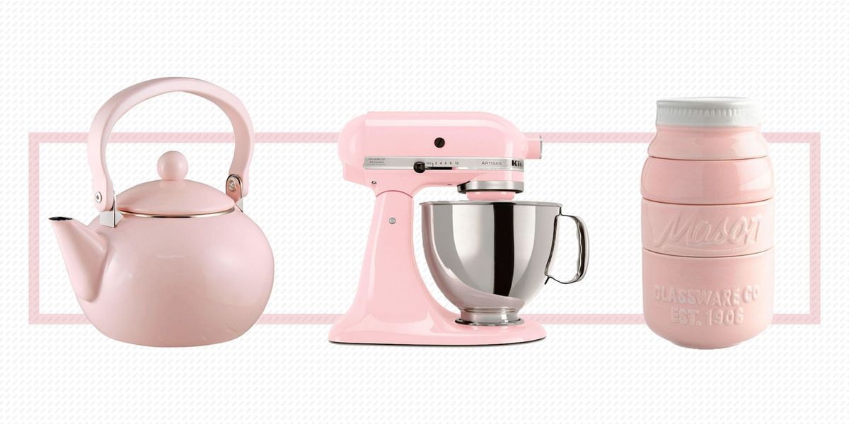 Accessori da cucina rosa