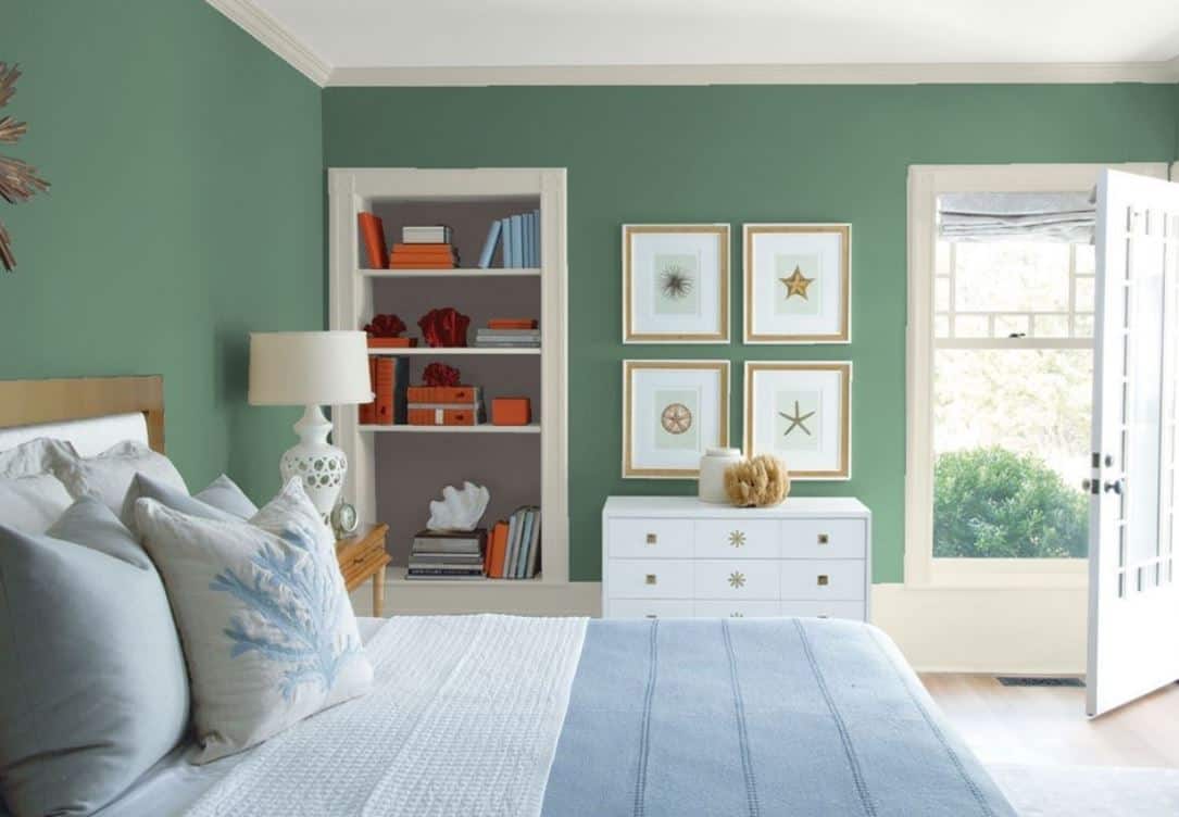 Pintura de pared verde menta: ¿es una buena idea?