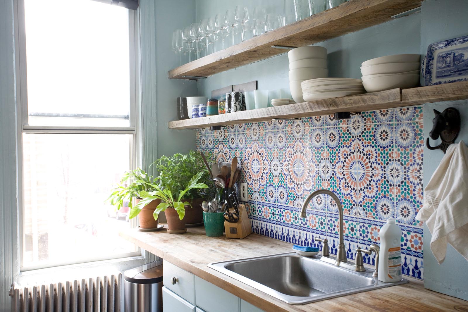 Idées de décoration pour la cuisine - carreaux de mosaïque