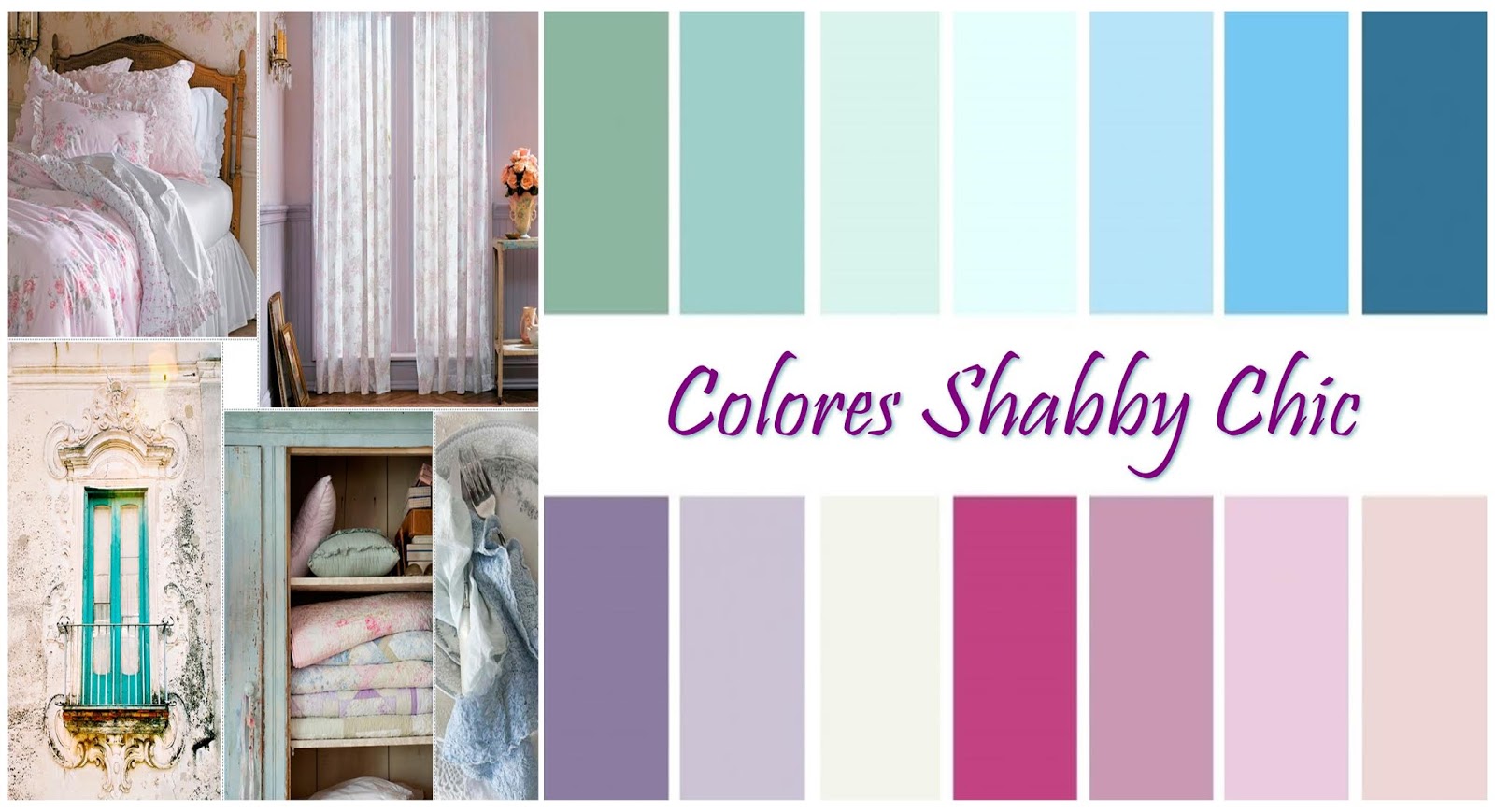 Shabby chic Dekor - welche Farben werden verwendet?