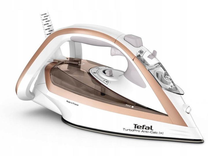 Żelazko Parowe Tefal Turbo Pro Anti-Calc FV5697E1