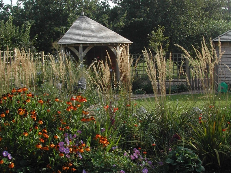 Hierbas ornamentales para un jardín forestal