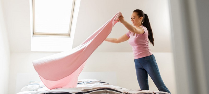 Come pulire la camera da letto in primavera?