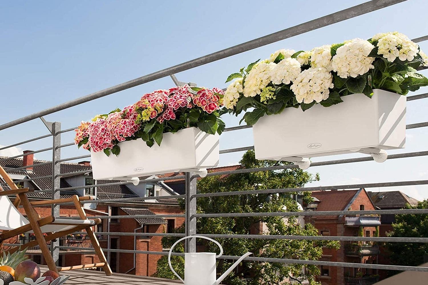 Fiori da balcone - fioriere luminose