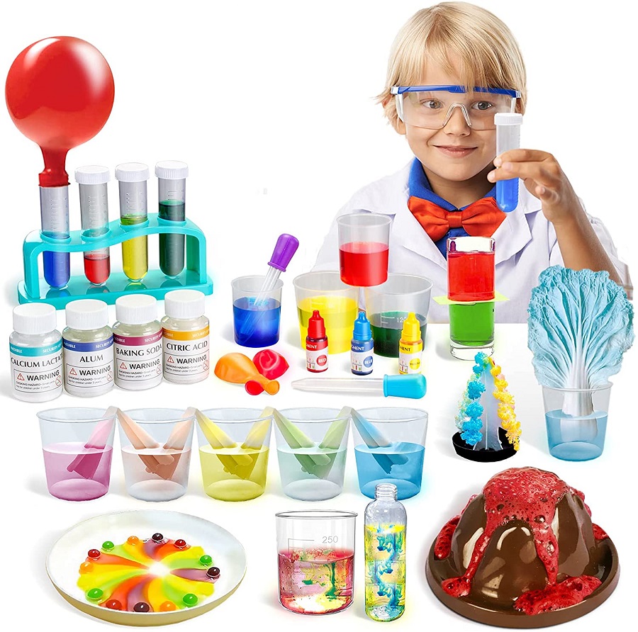 Kits de experimentos educativos para niños